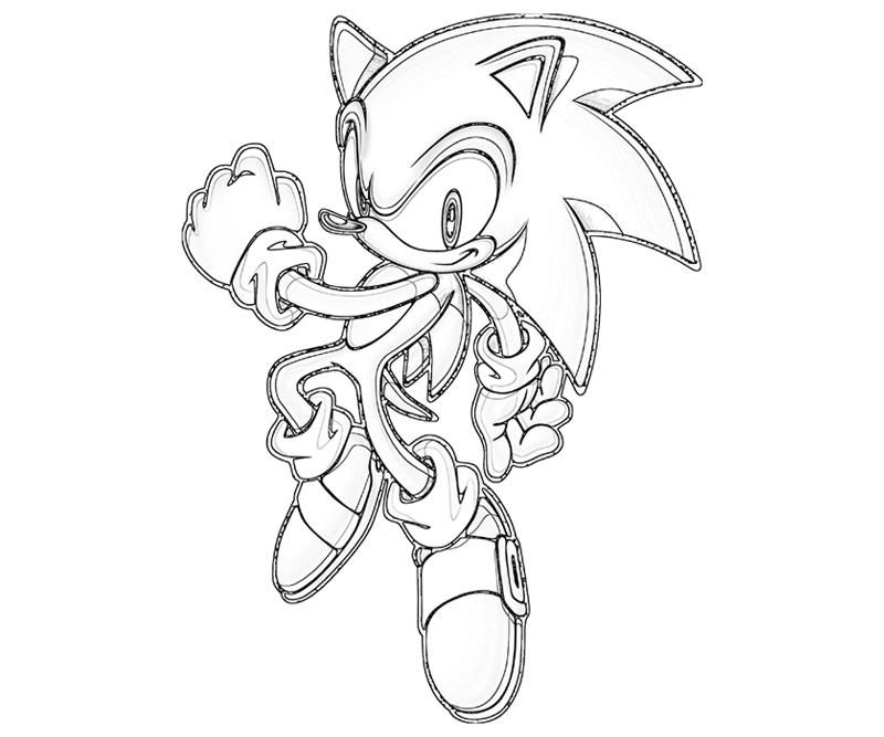 Sonic Coloring Pages 99 281243 High Definition Wallpapers 