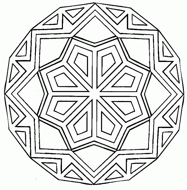 mandalas coloring pages