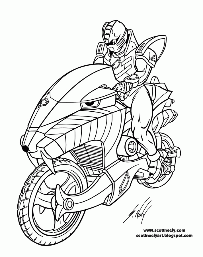 o ranger from Colouring Pages