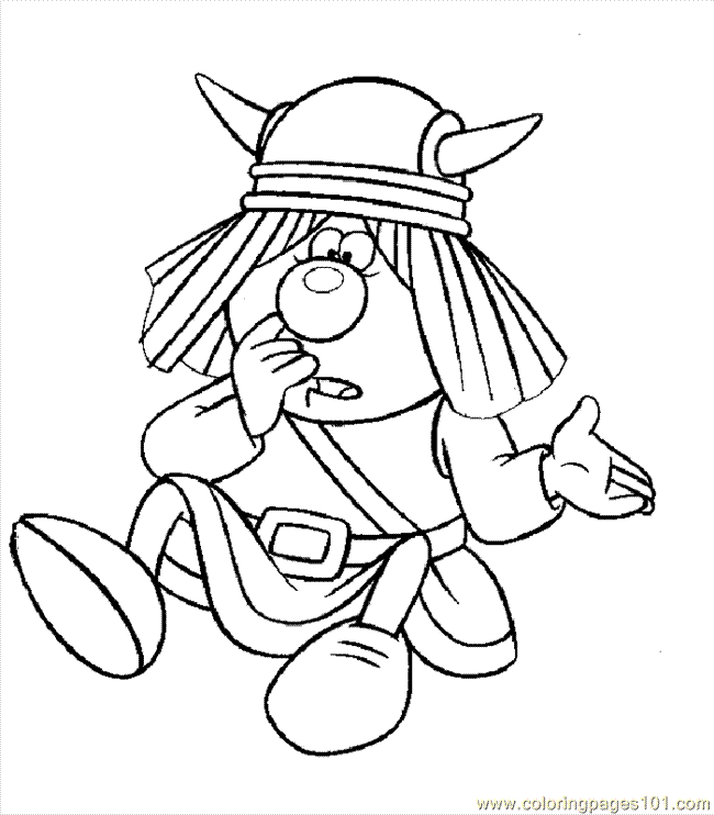 Coloring Pages Vicky The Viking001 (10) (Cartoons > Others) - free 