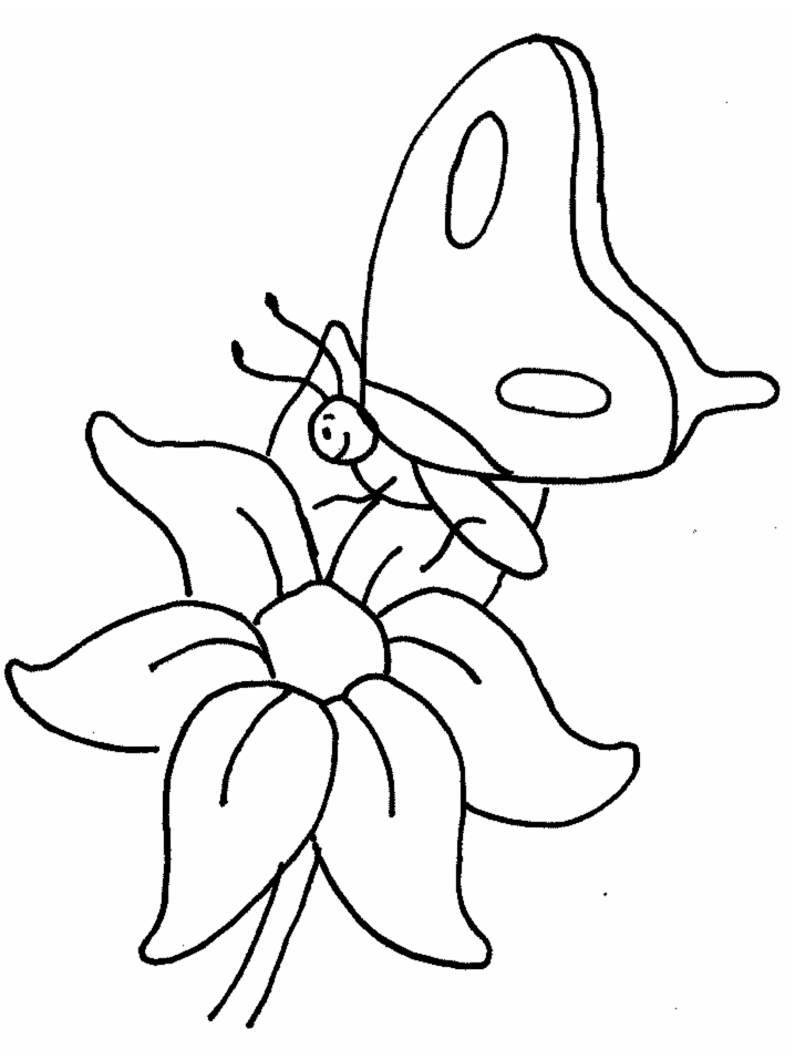 butterflies coloring page | Printable Coloring Pages For Kids 