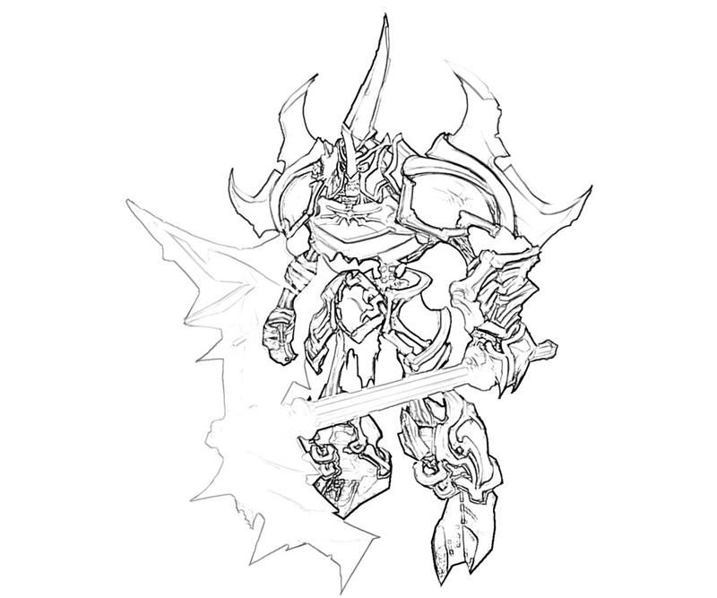 Darksiders Coloring Pages