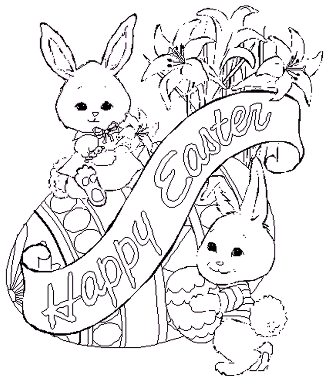 Easter Coloring Pages 2014 - Dr. Odd