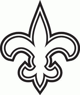 New Orleans Saints Logo Coloring Page