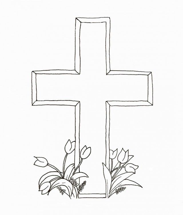 Cross Coloring Pages C0lor 156025 Coloring Pages Of Crosses