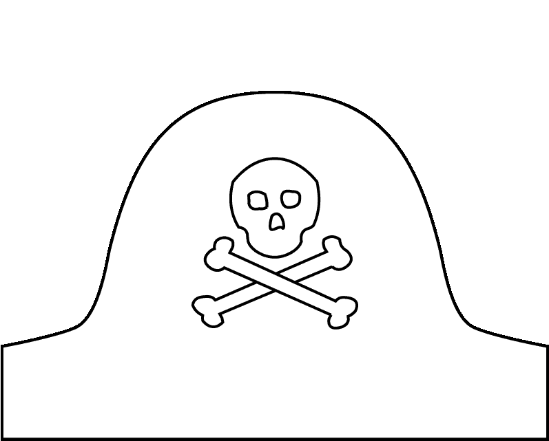 Another pirate hat | Templates