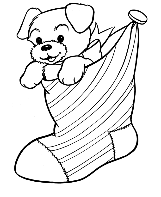 BlueBonkers : Christmas animals Coloring pages - 5