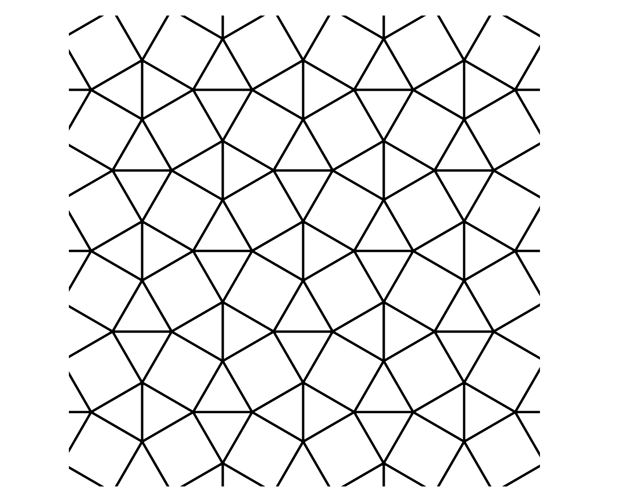 Tessellation coloring page for kids