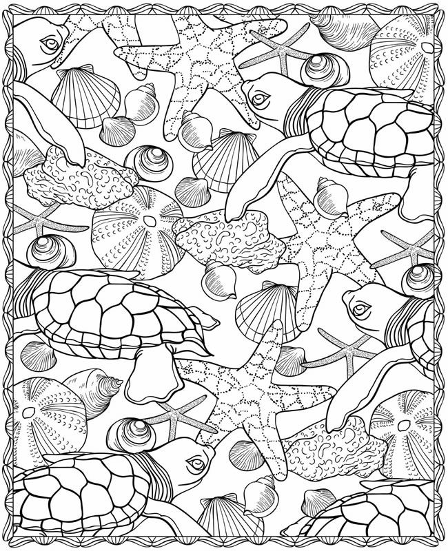 ocean sea life Colouring Pages (page 3)