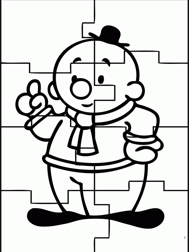 The Bumba Puzzle Coloring Pages - Games Coloring Pages : Free 
