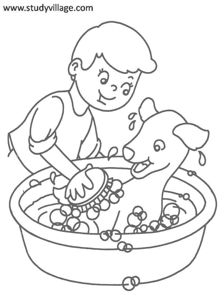 Pet Alien Colouring Pages (page 2)