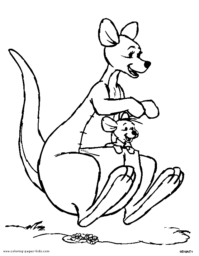Happy Rabbit From Winnie The Pooh Coloring Pages Images & Pictures 