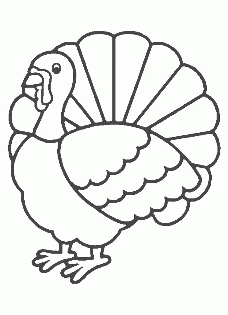 Printable Turkey Coloring Pages - deColoring