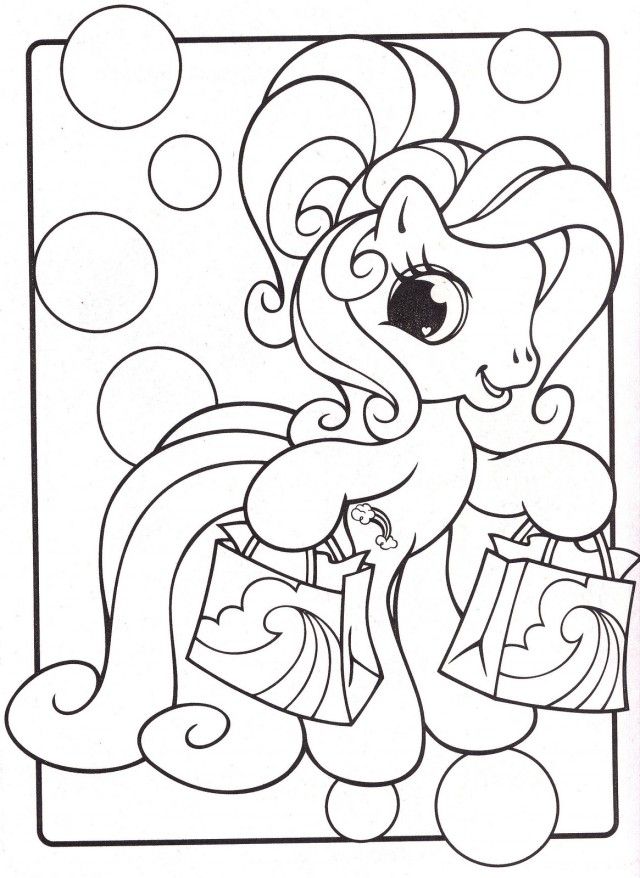 Free Printable My Little Pony Coloring Pages For Kids Little Pony 