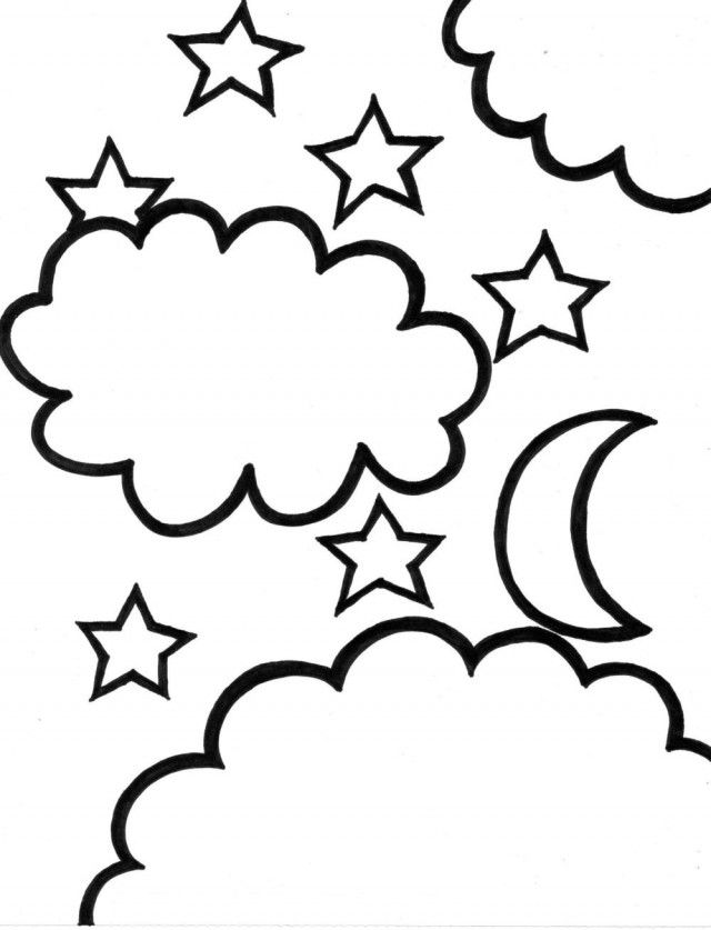 Free Moon Star Coloring Pages Free Coloring Pages For Kids 266436 