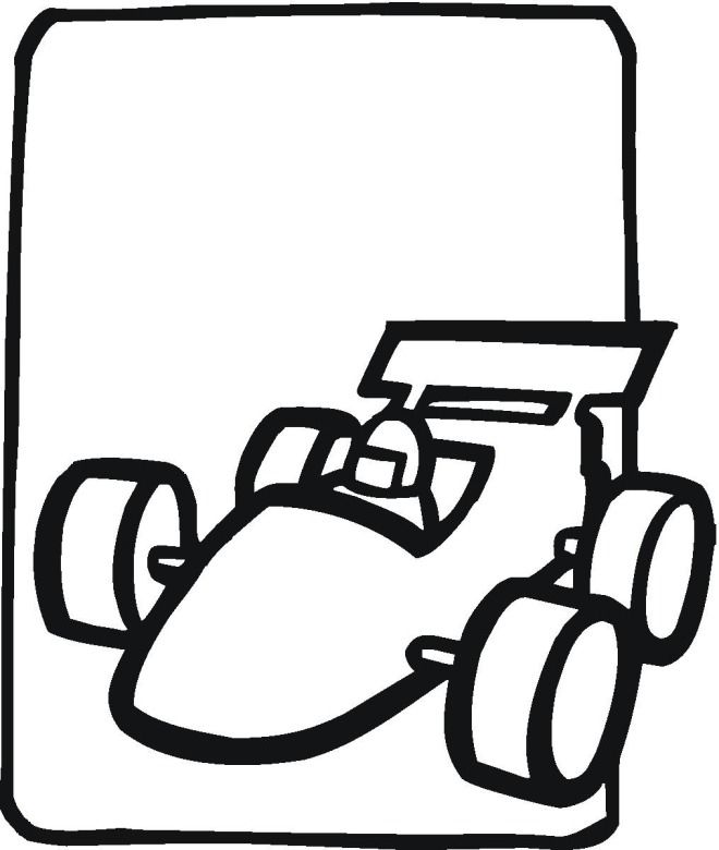 Colouring Pictures Of Racing Cars To Print