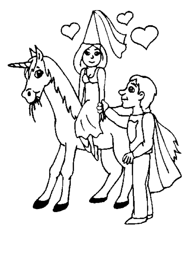 Unicorn Coloring Pages Everything Horse And Pony For Kids