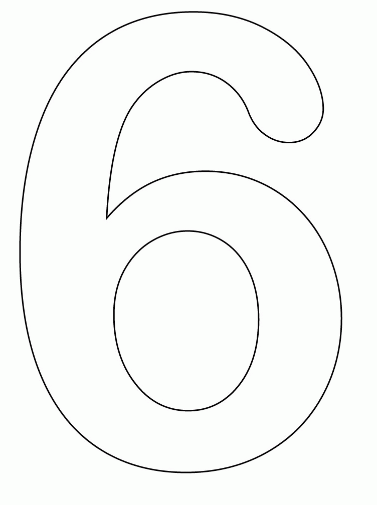 Numbers | Free Coloring Pages - Part 3