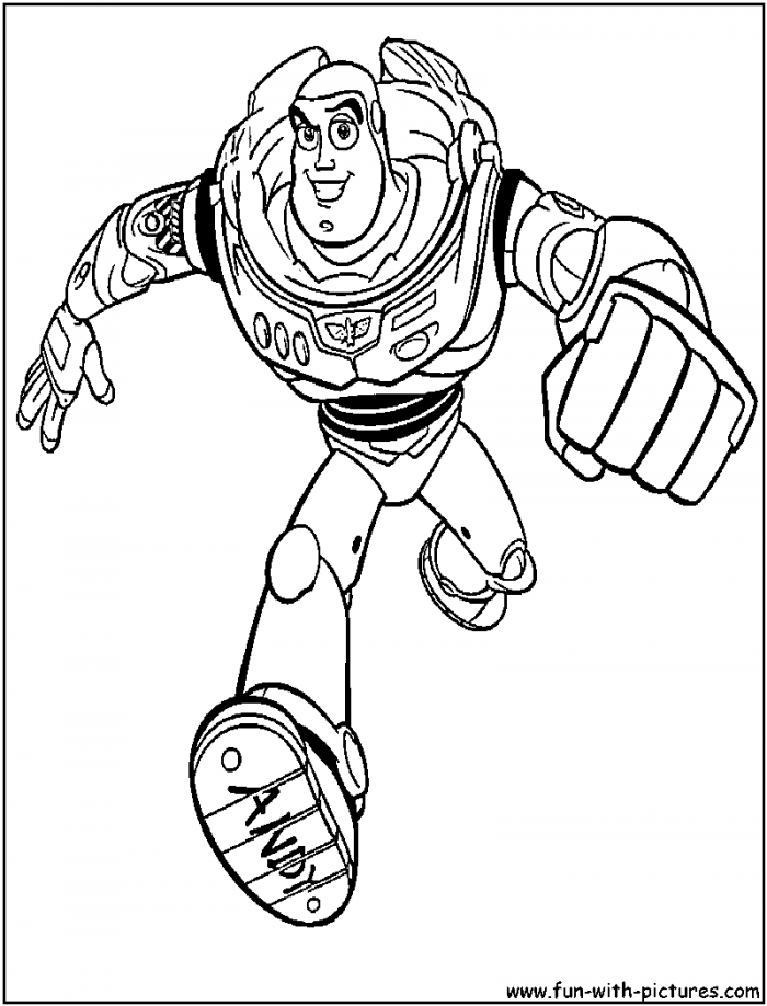 Buzz Lightyear Printable Coloring Nation