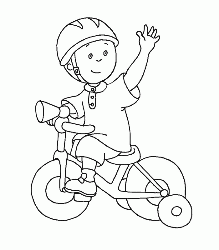 Calliou Coloring Pages 3 | Free Printable Coloring Pages