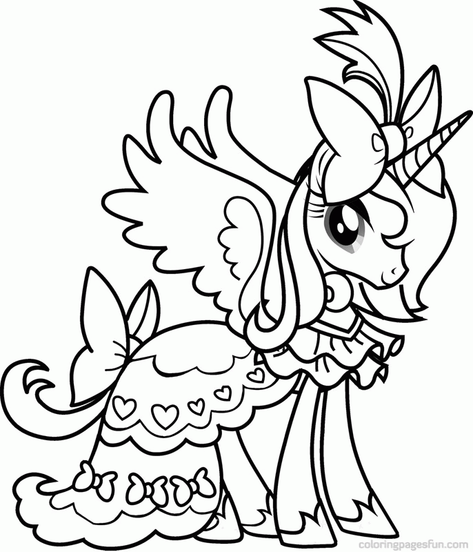 My Little Pony Coloring Page | Coloring Pages