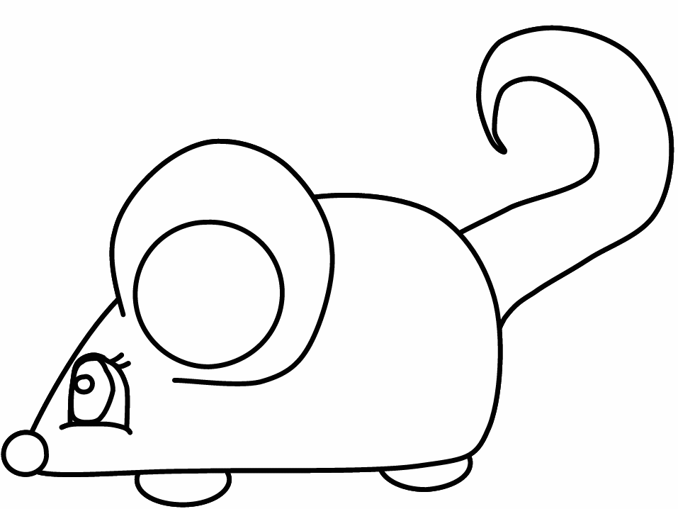 Mouse coloring pages | Coloring-