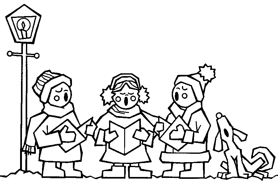 christmas card coloring pages | Coloring Picture HD For Kids 