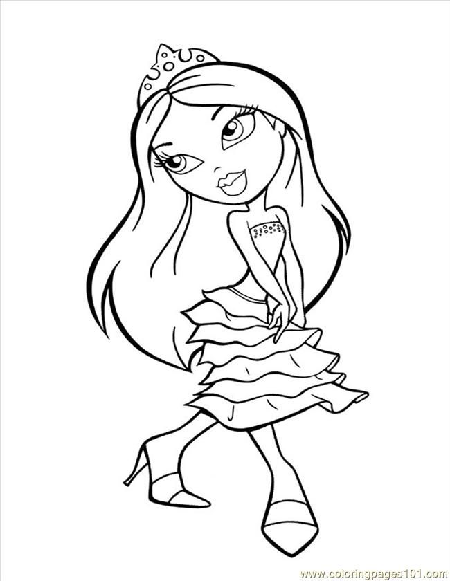 Coloring Pages Brats24 (Cartoons > Bratz) - free printable 