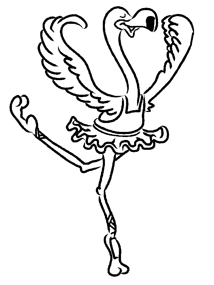 Coloring Page - Ballet coloring pages 10