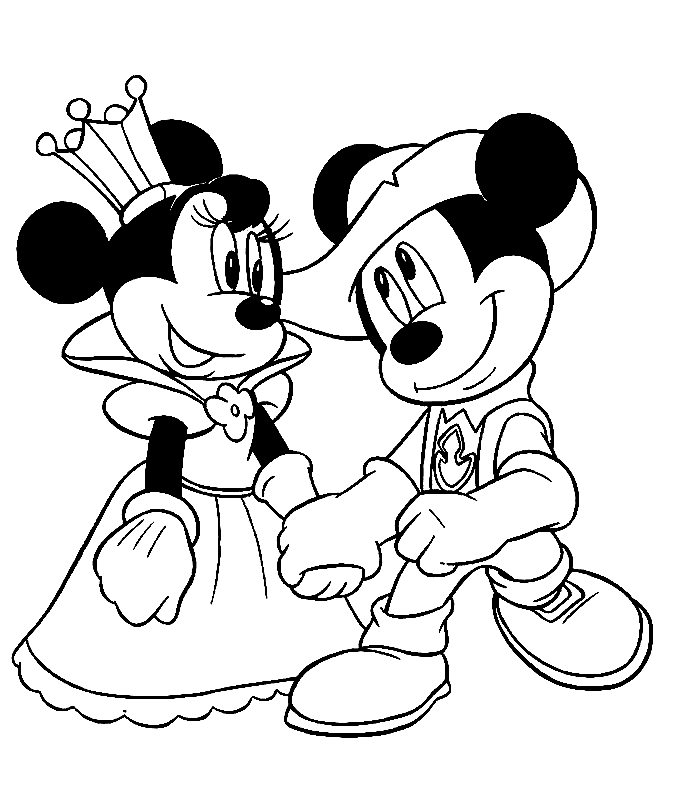 Minnie Mouse Coloring Pages | ColoringMates.