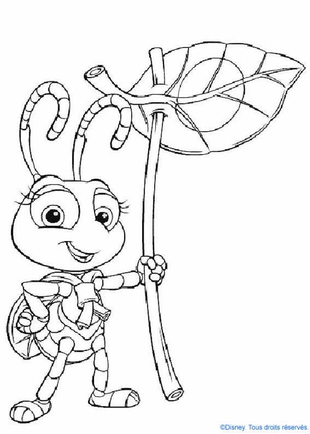 A Bugs life coloring pages - A bug's life 30
