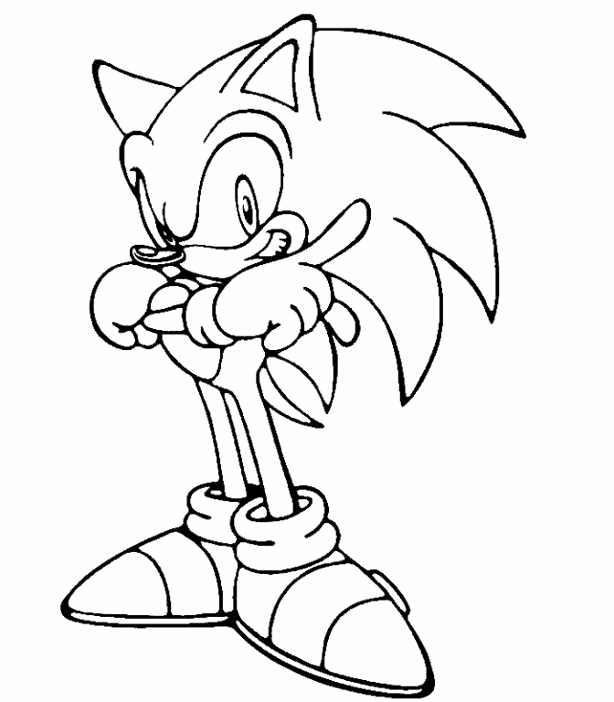 Sonic Coloring Pages | Coloring Kids