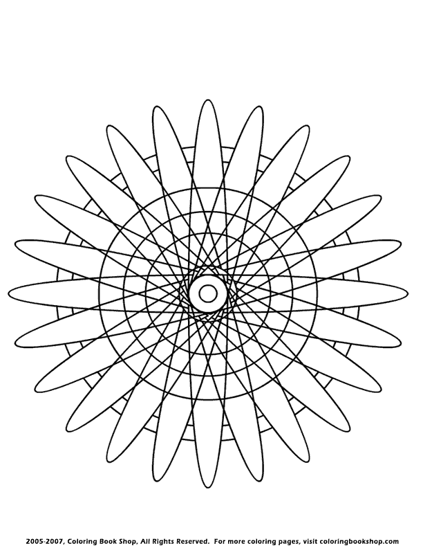 Abstract Coloring Pages Printable