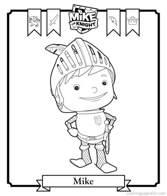 Mike The Knight Coloring Pages | Coloring Pages