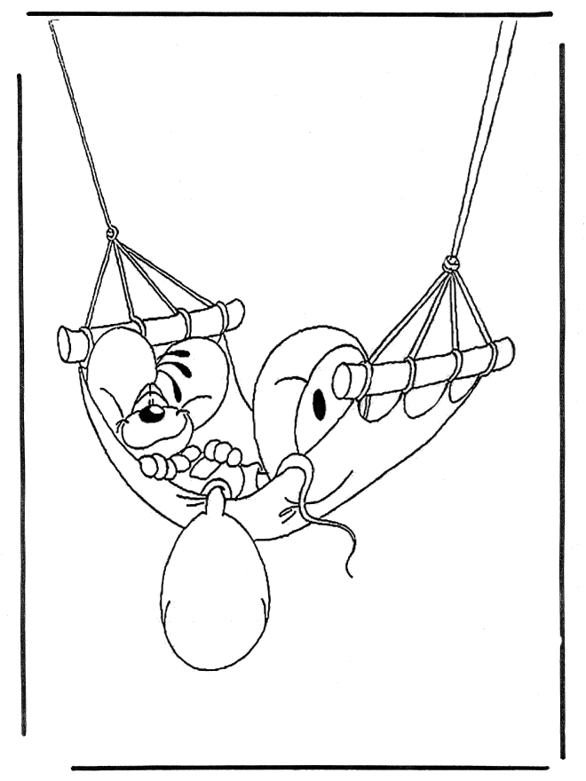 Diddl Coloring Pages 341 | Free Printable Coloring Pages