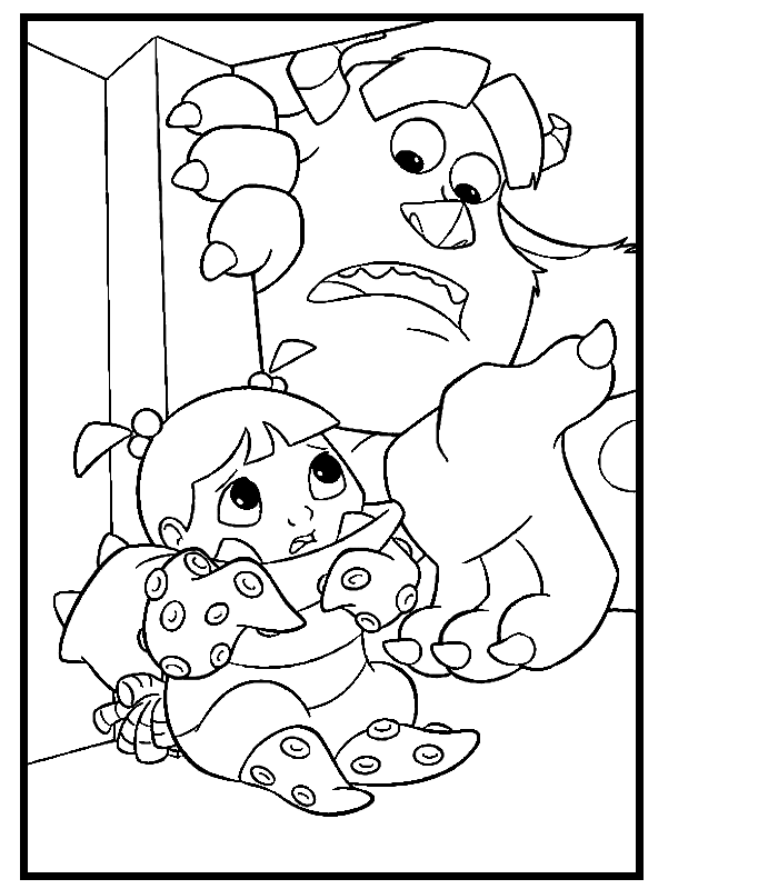 dad monster coloring page transparent png seven little monsters