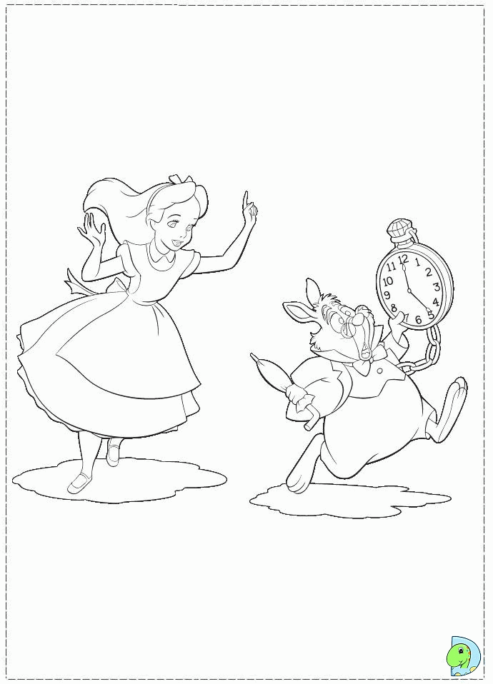 Alice in Wonderland-ColoringPages-21 « Printable Coloring Pages
