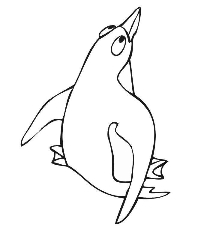 enguin Colouring Pages (page 3)