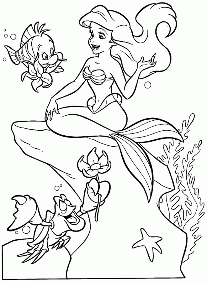 Dora Mermaids Coloring Pages Printable For Girls