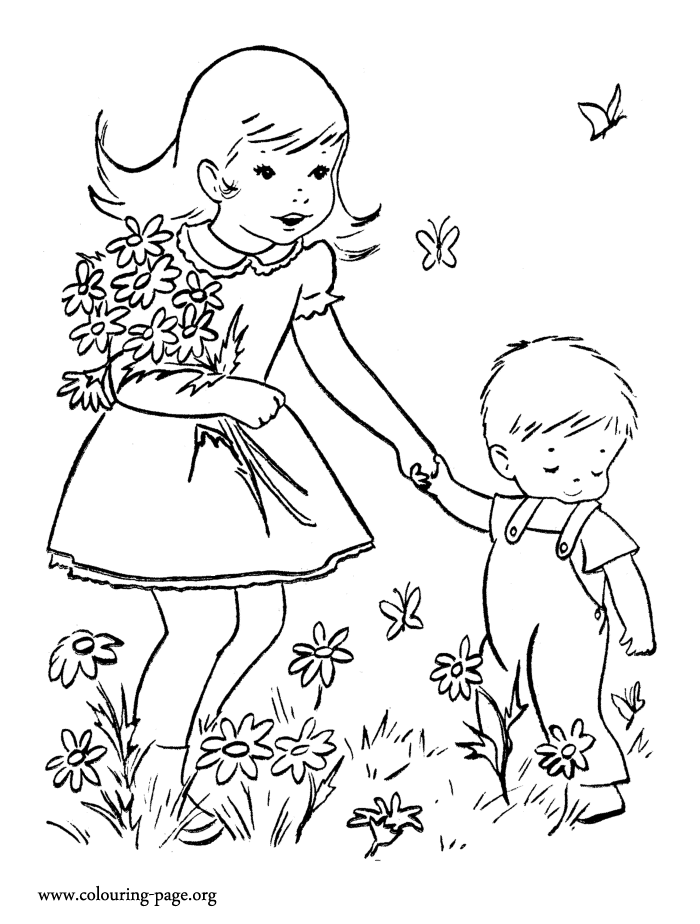 roses for mother Colouring Pages (page 2)