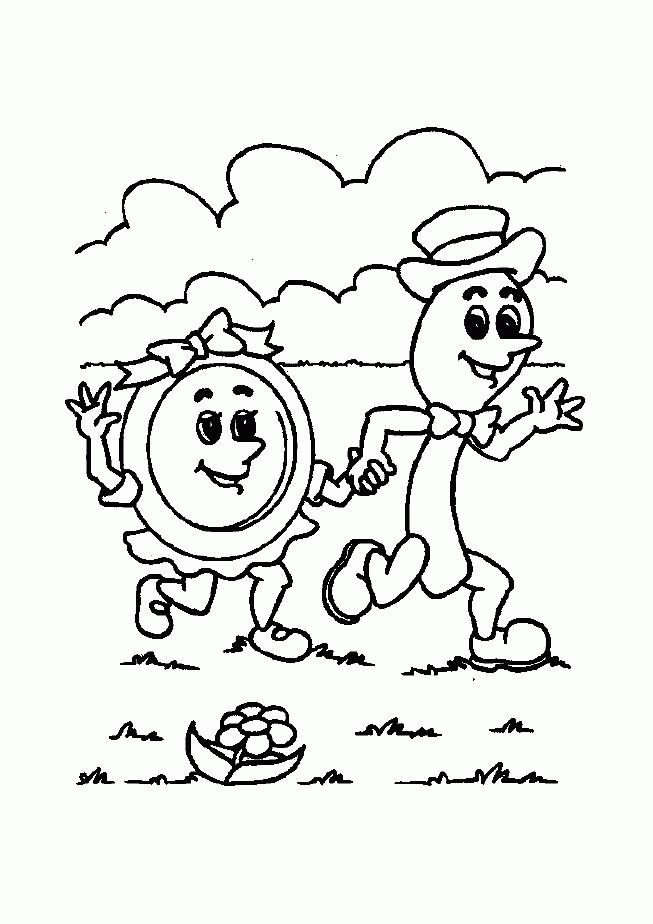 Friendship Coloring Pages For Preschool | Coloring Pics