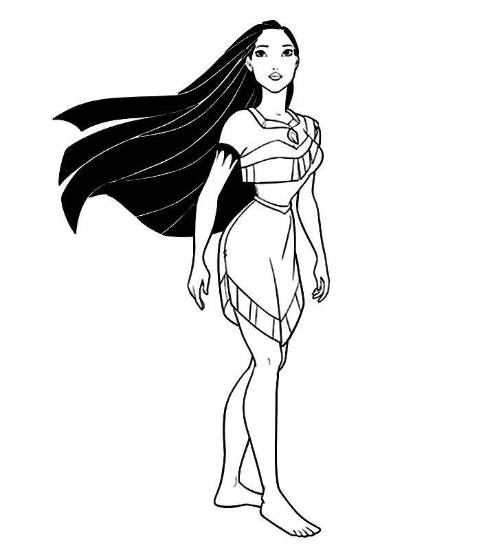 Disney Pocahontas Coloring Pages #3492 | Pics to Color