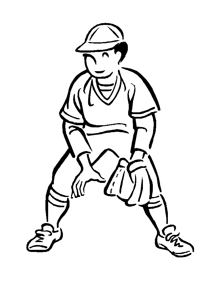 Baseball Color Sheets | Coloring Pages For Kids | Kids Coloring 