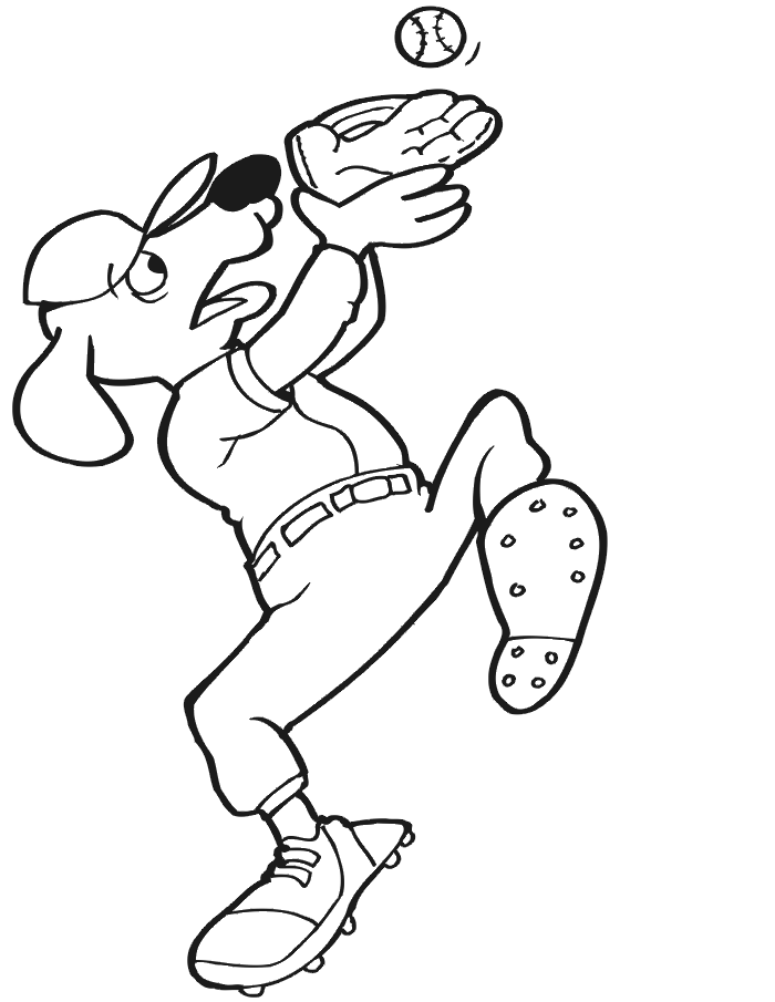 Baseball Players Coloring Pages | kids coloring pages | Printable 