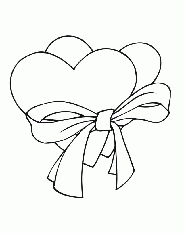Printable Heart Coloring Pages 81056 Label Free Printable 276723 