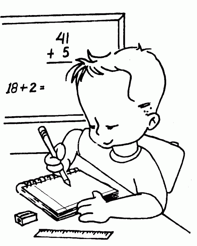 Kids learning addition – free coloring pages Constitution Coloring 