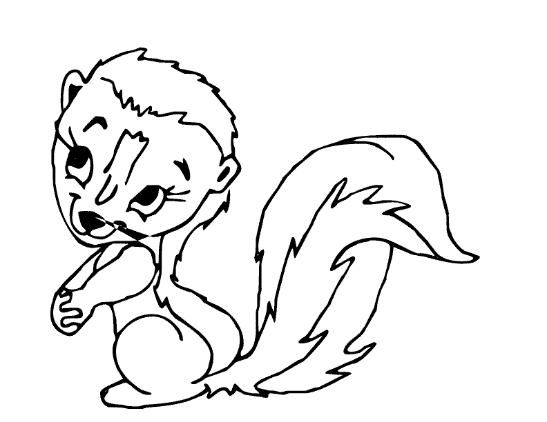 Animal Cartoon Coloring Pages - Cartoon Coloring Pages