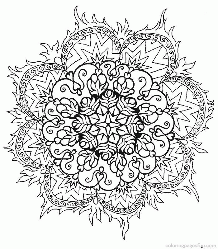 Coloring Pages Mandala | Coloring Pages