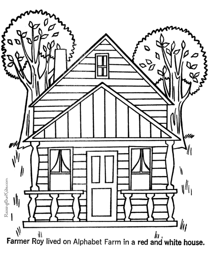 Court house Colouring Pages