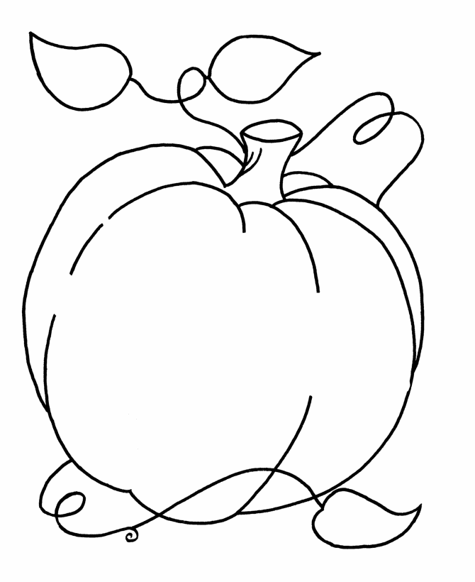 pumpkin with candle printable coloring in pages for kids number 